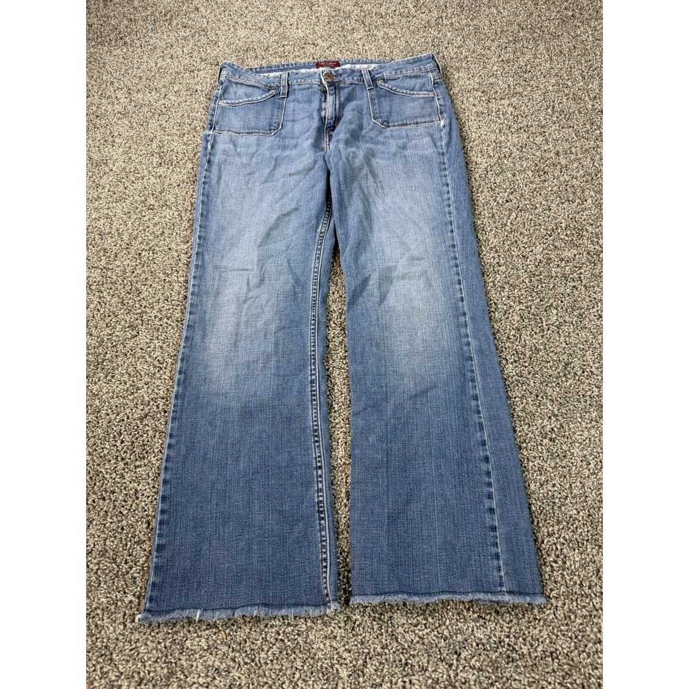 Vintage Y2K Levi's 545 Low Bootcut Jeans Women's Size 14 Blue Baggy